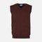 MEN BASIC SWEATER VEST V NECK