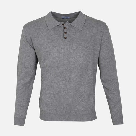 MEN BASIC SWEATER POLO