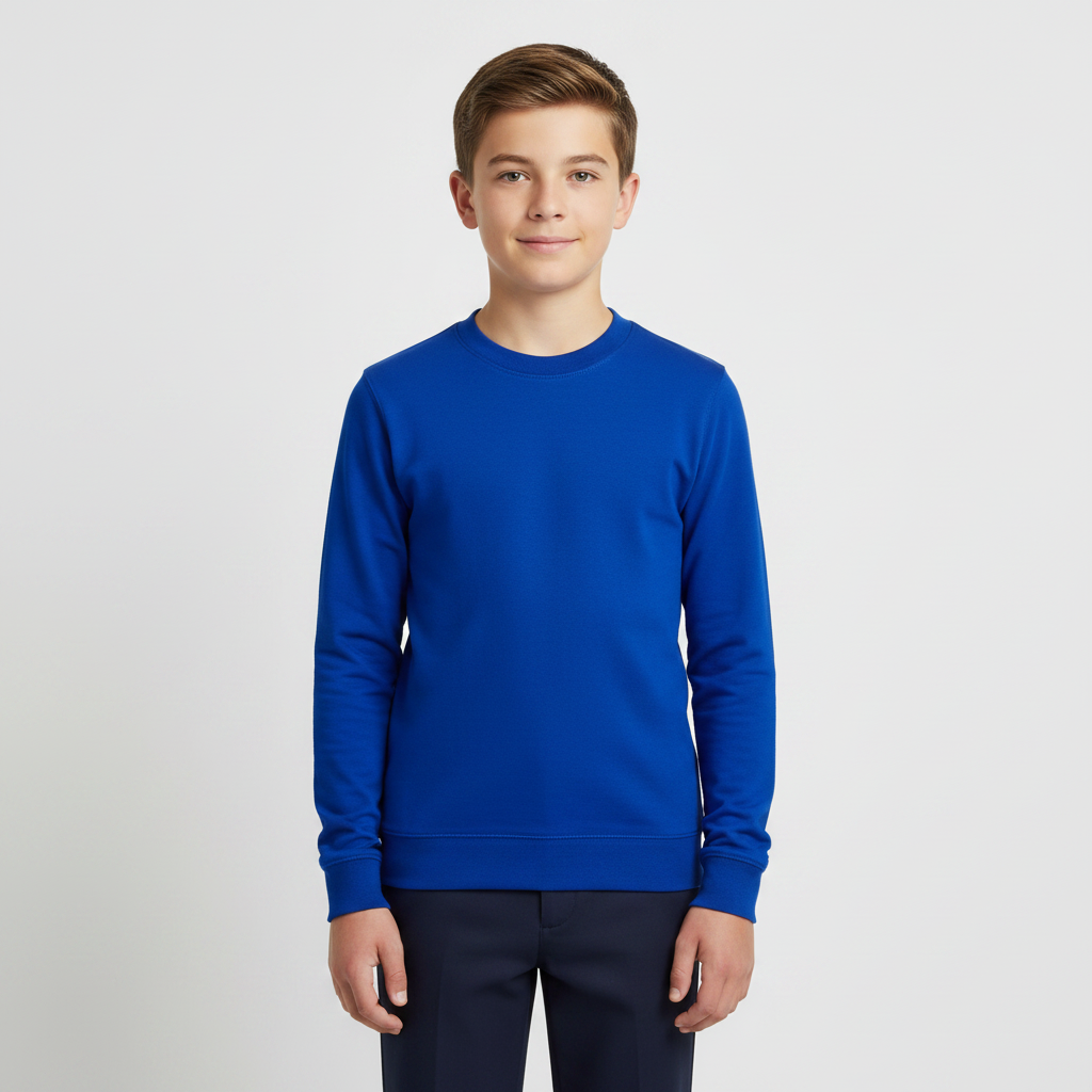 Boys High Neck Long Sleeve T-Shirt