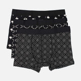 MEN PRINTED BOXER 3 PIECES