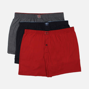 MEN TOWEL WAIST BASIC BOXER 3 PIECES
