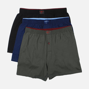 MEN TOWEL WAIST BASIC BOXER 3 PIECES