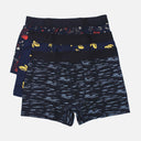 BOYS PRINTED BOXER 3 PIECES