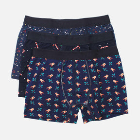 BOYS PRINTED BOXER 3 PIECES