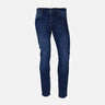 MEN SLIM STRAIGHT FIT DENIM TROUSERS