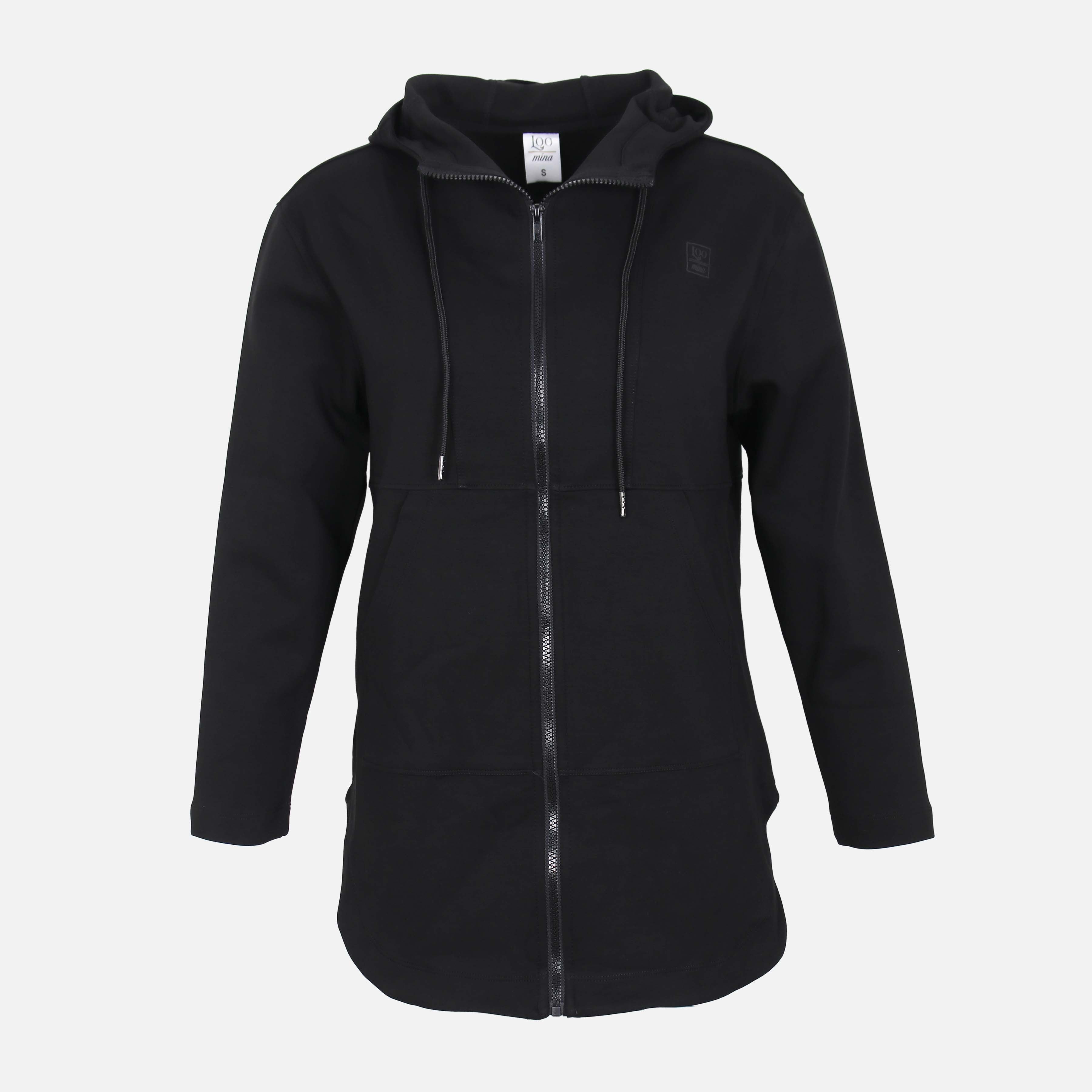 WOMEN LONG FULL ZIP HOODIE Al Nasser