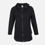 WOMEN LONG FULL-ZIP HOODIE