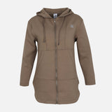 WOMEN LONG FULL-ZIP HOODIE