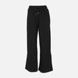 WOMEN WIDE LEG FLEECE PANTS