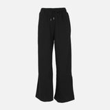 WOMEN WIDE LEG FLEECE PANTS