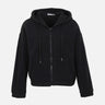 WOMEN SHERPA FLEECE HOODED JACKET