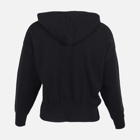 WOMEN KNITTED OVERSIZE HOODIE