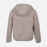 WOMEN SHERPA HOODED JACKET