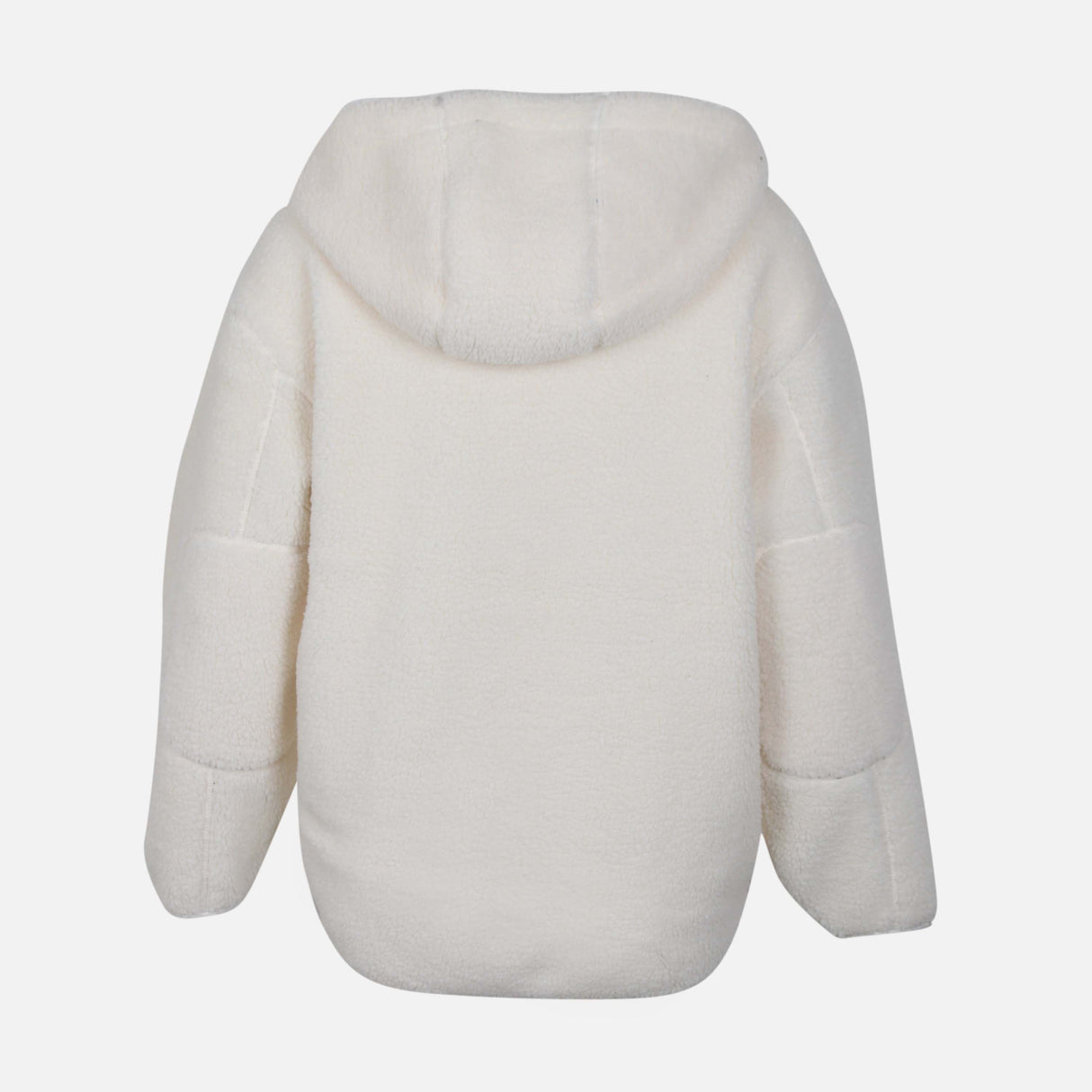 WOMEN SHERPA HOODED JACKET