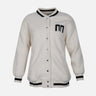 WOMEN SHERPA VARSITY JACKET