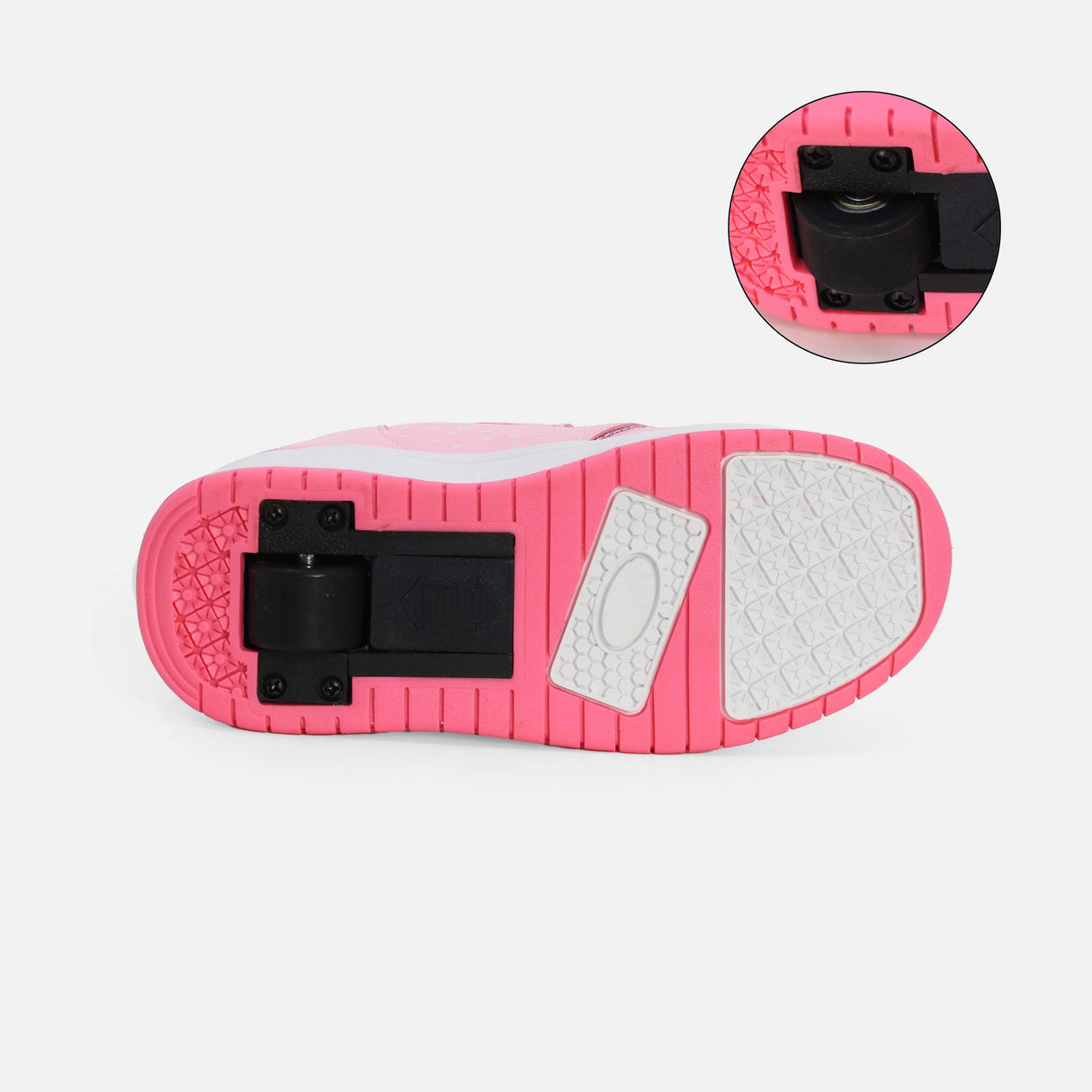 GIRLS WHEELS VELCRO SHOES