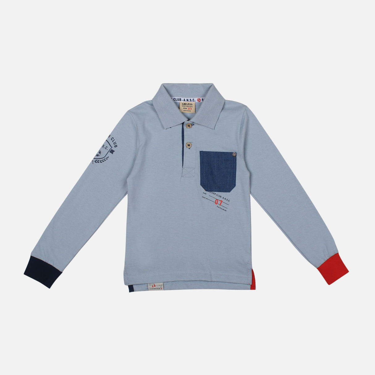  BOYS POLO LONG SLEEVE