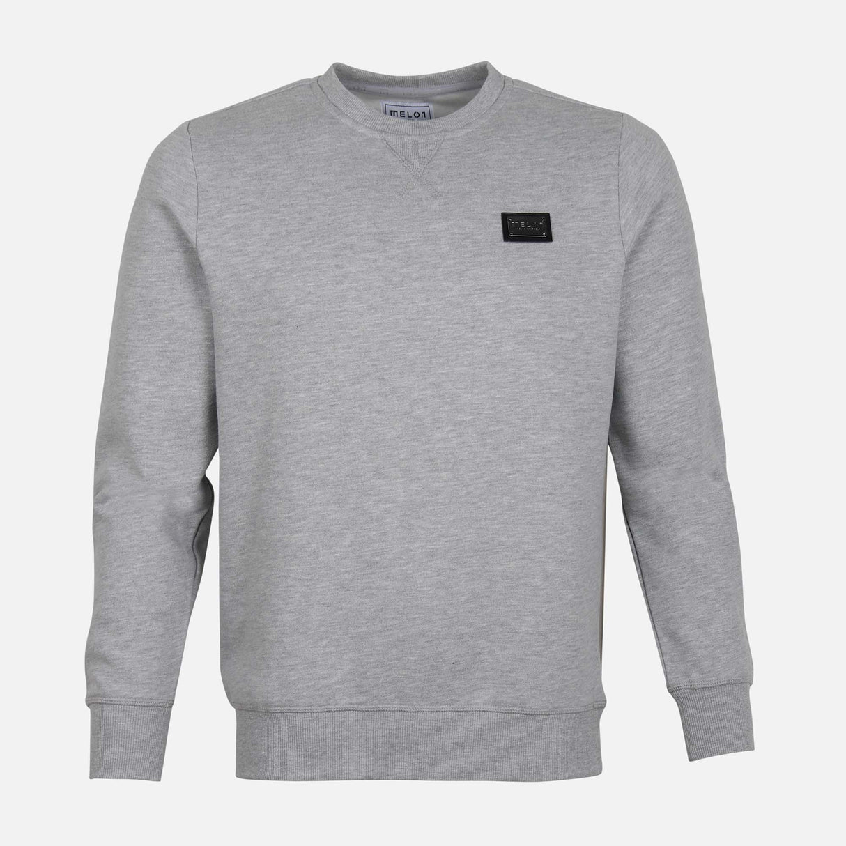 MEN SOLID FLEECE PULLOVER