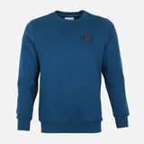 MEN SOLID FLEECE PULLOVER