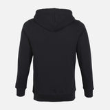 MEN SOLID FLEECE HOODED PULLOVER 