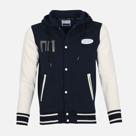 MEN HOODED CARDIGAN