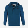 MEN HALF-ZIP HOODED CARDIGAN