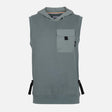 MEN HOODED VEST 