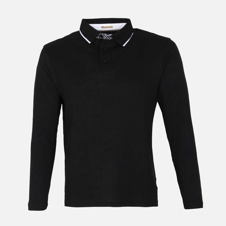 MEN BASIC POLO LONG SLEEVE