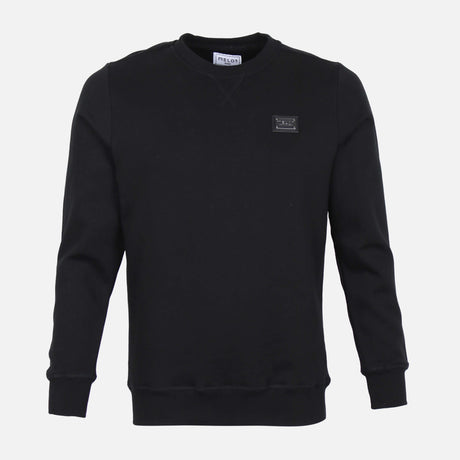 MEN SOLID FLEECE PULLOVER