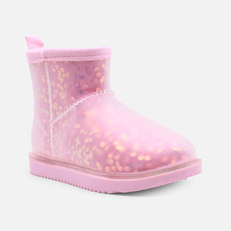 GIRLS CASUAL SLIP-ON RAIN BOOT