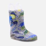 BOYS CASUAL SLIP-ON RAIN BOOT