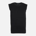 MEN SOLID V-NECK SWEATER VEST