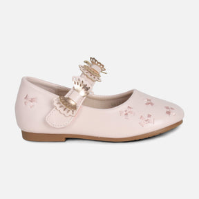 GIRLS BALLERINA VELCRO SHOES