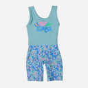 GIRLS BOYLEG SWIMSUIT