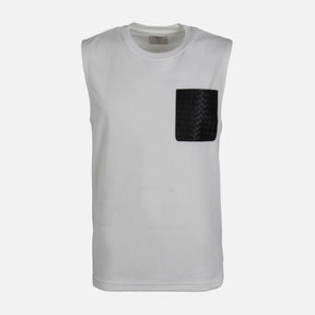MEN VEST ROUND NECK REGULAR FIT