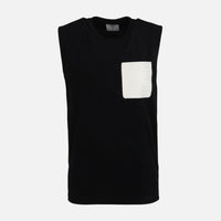 MEN VEST ROUND NECK REGULAR FIT