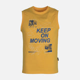 MEN VEST ROUND NECK REGULAR FIT