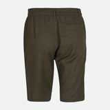 MEN SHORT LINEN REGULAR FIT