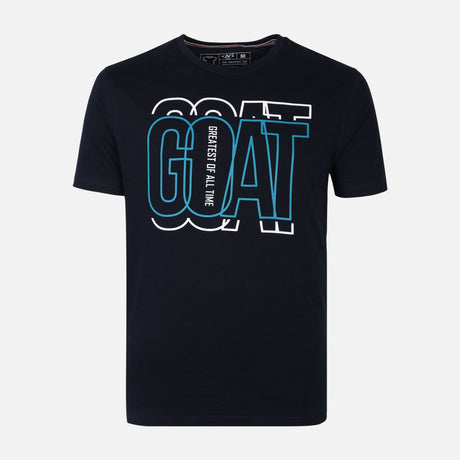 MEN GRAPHIC T-SHIRT ROUND NECK REGULAR FIT