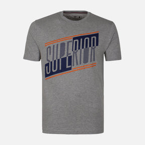 MEN GRAPHIC T-SHIRT ROUND NECK REGULAR FIT