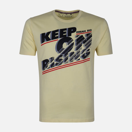 MEN GRAPHIC T-SHIRT ROUND NECK REGULAR FIT