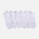 LADIES SCHOOL ANKLE SOCKS 6 PAIRS