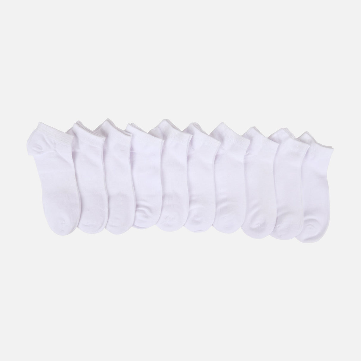 LADIES ANKLE SOCKS 10 PAIRS