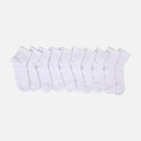 LADIES QUARTER SOCKS 10 PAIRS