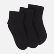 UNISEX SCHOOL QUARTER SOCK 3 PAIRS