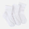 UNISEX QUARTER SOCKS 3 PAIRS