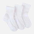 UNISEX QUARTER SOCKS 3 PAIRS