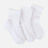 UNISEX QUARTER SOCKS 3 PAIRS