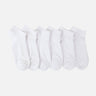 LADIES ANKLE SOCKS 6 PAIRS