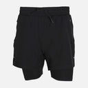 MEN FITNESS DOUBLE LAYER SHORTS
